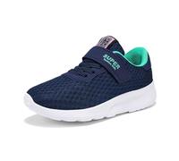 Generisch Scarpe da corsa per bambini e bambine, leggere, traspiranti, slip-on, Blu, 33 EU