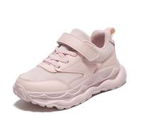 Generisch Scarpe da corsa per bambini, in rete traspirante con lacci, per ragazze attive, ultime attività sportive nella vita di tutti i giorni, Colore: rosa., 31 EU