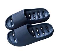Generisch Scarpe da doccia per uomo e donna, massaggianti, morbide, comode, antiscivolo, con fori per l'aria, pantofole versatili per spa, palestra, viaggi