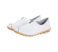 Generisch Scarpe da donna alla moda e traspiranti con lacci, scarpe casual per diabetici scarpe da donna larghe, bianco, 43 EU