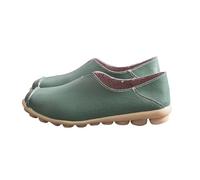 Generisch Scarpe da donna alla moda e traspiranti con lacci, scarpe casual per diabetici scarpe da donna larghe, verde, 45 EU
