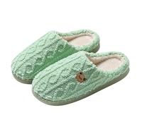 Generisch Scarpe da donna unisex casual e alla moda, graziose, spesse, calde, 38, verde, 40 EU