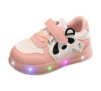 Generisch Scarpe da ginnastica 2026 con strass e fiocco, scarpe da ballo piatte per il tempo libero, comode, scintillanti, carine, robuste, traspiranti, Colore: rosa., 27 EU