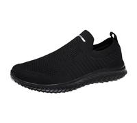 Generisch Scarpe da ginnastica con suola morbida, comode scarpe da passeggio in tessuto morbido, per tutti i giorni, senza lacci, ortopediche, piatte, leggere, estive, larghe, scarpe da corsa
