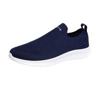 Generisch Scarpe da ginnastica con suola morbida, comode scarpe da passeggio in tessuto morbido, per tutti i giorni, senza lacci, ortopediche, piatte, leggere, estive, larghe, scarpe da corsa