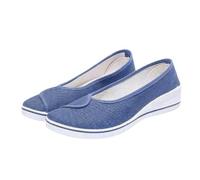 Generisch Scarpe da ginnastica da donna, comode da camminare, scarpe da corsa, leggere, eleganti, in tela, slip-on per trekking ed escursionismo, scarpe sportive per attività all'aria aperta, Blu, 41