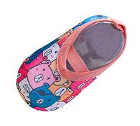 Generisch Scarpe da ginnastica da donna con brillantini, antiscivolo, a piedi nudi, con plateau, multicolore, 21 EU