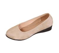 Generisch Scarpe da ginnastica da donna per il tempo libero per l'uso quotidiano, elegante design in raso. Punta chiusa e tallone. Comodi tacchi a zeppa. Perfetto per tutte le stagioni e gli outfit