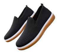 Generisch Scarpe da ginnastica da uomo, senza lacci, senza lacci, scarpe sportive, per il tempo libero, con cuscinetti d'aria, antiscivolo, leggere, scarpe estive