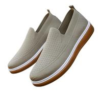 Generisch Scarpe da ginnastica da uomo, senza lacci, senza lacci, scarpe sportive, per il tempo libero, con cuscinetti d'aria, antiscivolo, leggere, scarpe estive