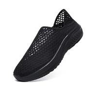 Generisch Scarpe da ginnastica da uomo traspiranti, in maglia, comode, per il tempo libero, per camminare, correre, yoga, fitness, ideali per spiaggia, primavera, versatili, per tutti i giorni e la