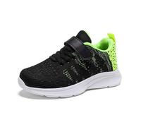 Generisch Scarpe da ginnastica per l'uso quotidiano, comode e resistenti, leggere, traspiranti, alla moda, per adolescenti dai 7 ai 15 anni, verde, 31.5 EU