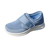 Generisch Scarpe da ginnastica sportive in rete, leggere, suola morbida, vestibilità lenta del piede, abbigliamento casual, comode scarpe da ginnastica per il tempo libero, Celeste., 39 EU