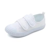 Generisch Scarpe da ginnastica traspiranti - Scarpe leggere per imparare a camminare con versatili scarpe da ginnastica per asilo asilo per scarpe da ballo bianche per interni nelle taglie 22-41