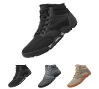 Generisch Scarpe da ginnastica unisex ortopediche a piedi nudi da uomo e da donna, sportive, leggere, in rete, traspiranti, resistenti all'usura, per gonfiore, Zschwarz3, 39 EU