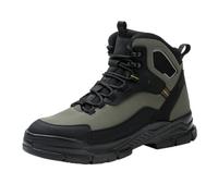 Generisch Scarpe da lavoro da uomo, colore nero, 46, da uomo, per la primavera, l'inverno, grandi, con protezione delle dita, alta protezione, tinta unita, antiscivolo, per il tempo libero, Nero , 48