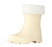 Generisch Scarpe da pioggia da donna, comode, leggere, satinate, con suola antiscivolo, per condizioni meteorologiche umide nella vita di tutti i giorni