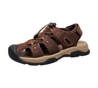 Generisch Scarpe da snowboard da uomo, 42 Mesh traspiranti, per il tempo libero, semplici sandali impermeabili, scarpe invernali da uomo, marrone, 42 EU 3X-Stretta
