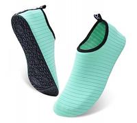 Generisch Scarpe da spiaggia per uomo - Scarpe da acqua Slip On Ciabatte da bagno antiscivolo per attività all'aperto, leggere, traspiranti, taglie forti, ad asciugatura rapida, Verde menta, 39 EU