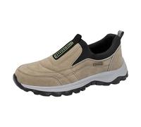 Generisch Scarpe da trekking da uomo in pelle scamosciata, leggere, per attività all'aria aperta, da trekking, alla caviglia, da montagna, antiscivolo, scarpe da uomo, scarpe da ginnastica ultralight