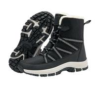 Generisch Scarpe da uomo blu per l'inverno, foderate in pile, ispessite, non nord-est, estremamente fredde, calde, in cotone, da uomo, Nero , 41 EU