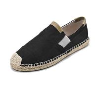 Generisch Scarpe da uomo per il tempo libero, traspiranti, in lino, eleganti, espadrillas, da pesca, per l'uso quotidiano, comode, antiscivolo, per l'estate e le vacanze