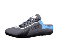 Generisch Scarpe da uomo primavera Lazy Slip Ons mezza pantofole commercio estero scarpe casual uomo, grigio., 40 EU