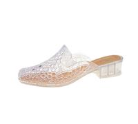 Generisch Scarpe estive alla moda da donna: comodi sandali traspiranti con cinturino sulle dita senza lacci, compagni casual per tutti i giorni con vestibilità compatta ed eleganti, beige., 38 EU