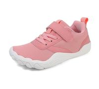 Generisch Scarpe estive per bambini a piedi nudi, unisex, larghe, minimaliste, scarpe sportive per ragazzi, scarpe da corsa, tempo libero, traspiranti, leggere, antiscivolo, comode, 3-15 anni, 04 rosa