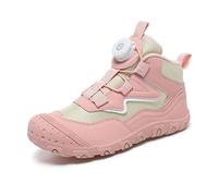 Generisch Scarpe invernali calde e spesse per bambini, stivali da neve a cinque dita, ideali per le giornate fredde, robusti e comodi per ragazzi, Colore: rosa., 27.5 EU