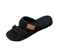generisch Scarpe nere da donna eleganti sandali ortopedici da donna, sandali a scorrimento in rete cava con supporto per arco plantare, comodi sandali da spiaggia scarpe da donna nero 60, Nero , 39 EU
