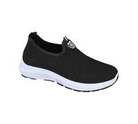 Generisch Scarpe ortopediche da donna, in rete, traspiranti, leggere, leggere, comode, scarpe da ginnastica per attività all'aperto, tinta unita, con ammortizzazione, scarpe estive, 35-40 EU, Nero