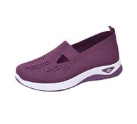 Generisch Scarpe ortopediche da donna, slip on, casual, estive, leggere, comode, traspiranti, in memory foam, sandali da donna, Z2 Pp3, 36 EU