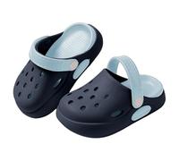 Generisch Scarpe Outdoor Baby EVA Camicie Cartoon Carino Del Bambino Dita Pantofole Per Ragazzi Ragazze Moonboots Bambini, Blu marino, 30 EU
