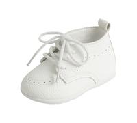 Generisch Scarpe per bambini primaverili da 0 a 1 anni, casual, stile britannico, traspiranti, suola morbida, scarpe per neonati e primi passi, robuste per interni ed esterni