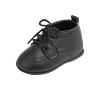 Generisch Scarpe per bambini primaverili da 0 a 1 anni, casual, stile britannico, traspiranti, suola morbida, scarpe per neonati e primi passi, robuste per interni ed esterni