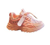 Generisch Scarpe per bambini ragazzi bambini scarpe sportive primavera suola morbida traspirante ragazze scarpe da studenti per tutti i giorni indossare comode scarpe sportive, 02 rosso, 27.5 EU