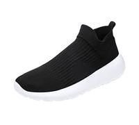 Generisch Scarpe per il tempo libero, da trekking, da uomo, antiscivolo, con lacci, per il tempo libero, da uomo, colore bianco, alla moda, scarpe da ginnastica bianche, bianco, 43 EU 3X-Stretta
