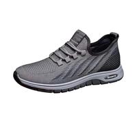 Generisch Scarpe per il tempo libero da uomo, scarpe da ginnastica da uomo, in rete, traspiranti, morbide, leggere, ortopediche, con lacci, per la corsa stradale, per lo sport all'aria aperta, da