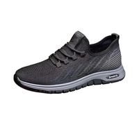 Generisch Scarpe per il tempo libero da uomo, scarpe da ginnastica da uomo, in rete, traspiranti, morbide, leggere, ortopediche, con lacci, per la corsa stradale, per lo sport all'aria aperta, da