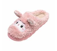Generisch Scarpe Per La Casa Donna Pantofole Pantofole In Peluche Pantofole Donne Slippers Dentro E All'aperto Pantofole Inverno Moda Pantofole Pantofole In Feltro Pantofole Invernali, Colore: rosa