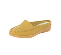 Generisch Scarpe slip-on per attività all'aria aperta, per il tempo libero, traspiranti, da donna, per il tempo libero, 40 sneaker, giallo., 40 EU