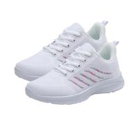 Generisch Scarpe sportive da donna con lacci, leggere, con cuscino d'aria, traspiranti, comode, robuste, suola morbida, per campeggio, escursionismo, pesca