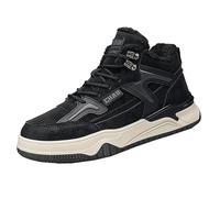 Generisch Scarpe sportive da uomo in pile, da jogging, da uomo, invernali, scarpe da ginnastica calde, con lacci, scarpe da corsa, protezione contro il passaggio, scarpe da trekking, scarpe da