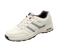 Generisch Scarpe sportive da uomo, scarpe da corsa, scarpe da ginnastica, leggere, per il tempo libero, traspiranti, da tennis, per il fitness, per l'escursionismo, per lo sport, beige., 41 EU
