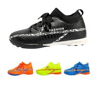 Generisch Scarpe sportive per bambini, leggere, per attività all'aperto, da calcio, per bambini, per la tua avventura, Nero , 37 EU