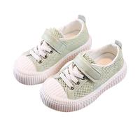 Generisch Scarpe sportive per bambini, sandali da ragazza, in rete, traspiranti, sandali da trekking, graziosi sandali per bambini, con plantare, sandali d'acqua, scarpe da spiaggia Dirndl, verde, 22