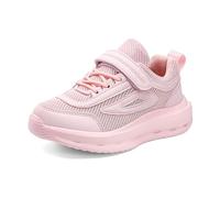 Generisch Scarpe sportive traspiranti per bambini in tessuto a rete con suola morbida per ragazze scarpe casual leggere dal design volante per bambini attivi, Colore: rosa., 31 EU