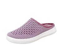 Generisch Scarpe stringate traspiranti da donna, scarpe basse per il tempo libero, unisex, in rete leggera, scarpe da lavoro sportive, traspiranti, scarpe da lavoro da donna per solette, Colore: rosa