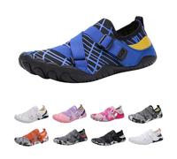 Generisch Scarpe unisex a piedi nudi, da trail, ad asciugatura rapida, per sport acquatici, da spiaggia, da surf, traspiranti, per sport acquatici, Blu scuro, 41 EU